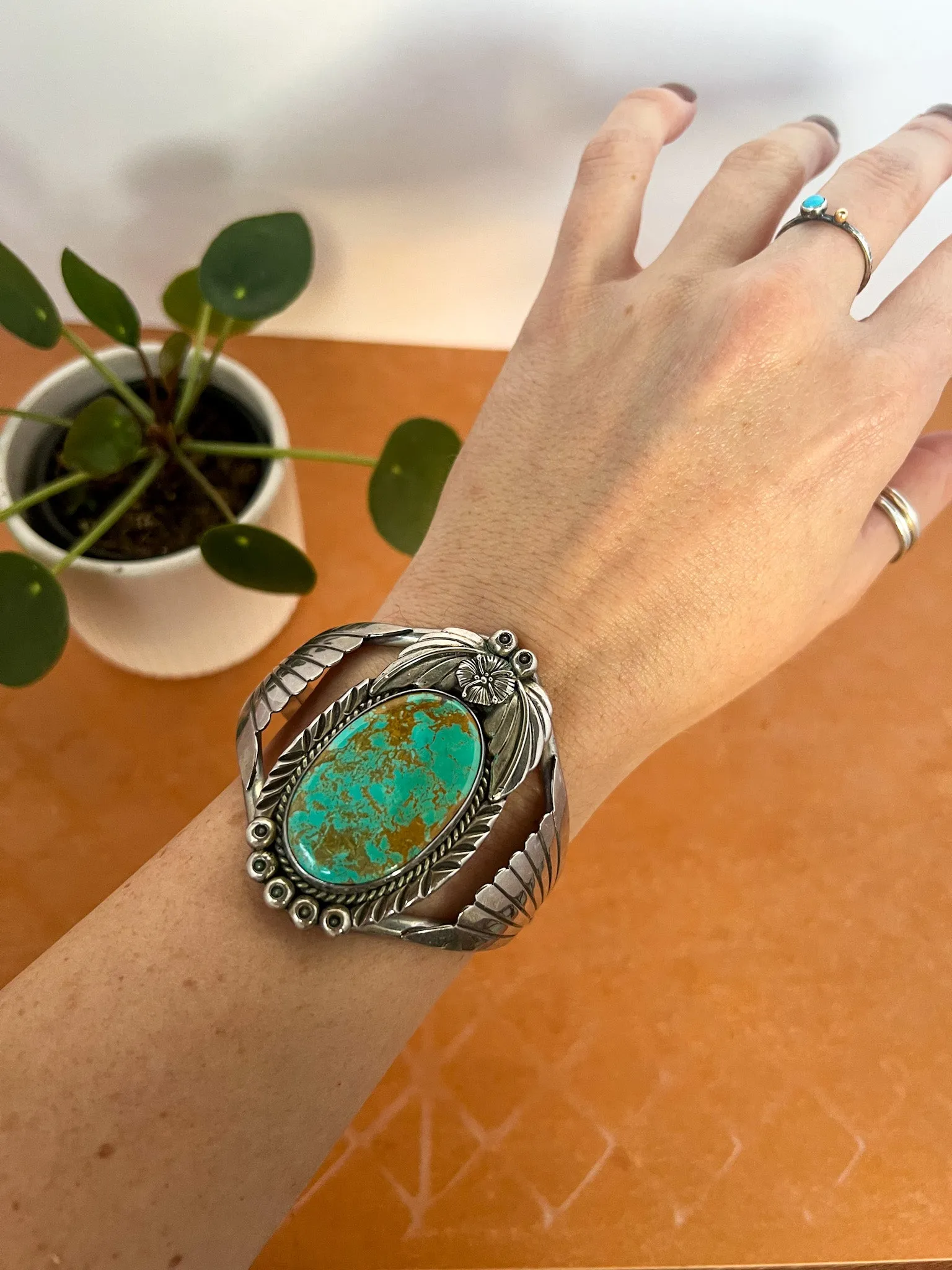 Turquoise Statement Cuff