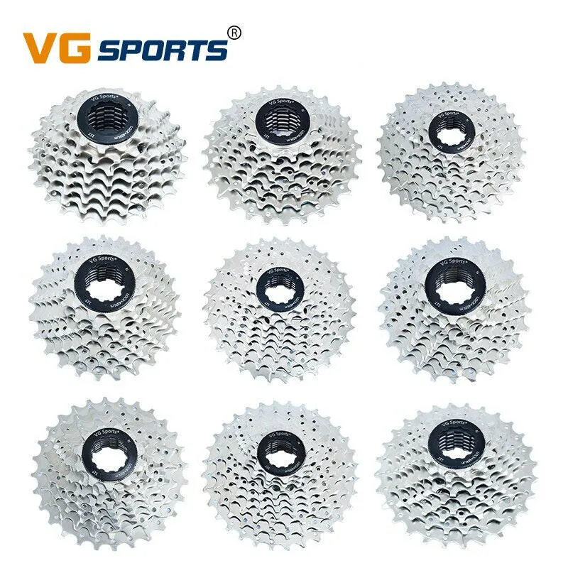 VG Sports 8 9 10 11 Speed Velocidade Bicycle Freewheel Road Bike Sprocket Cassette 9v 10v 11v EL Bike Chain Quick Link Tool Set