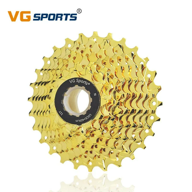 VG Sports 8 9 10 11 Speed Velocidade Bicycle Freewheel Road Bike Sprocket Cassette 9v 10v 11v EL Bike Chain Quick Link Tool Set