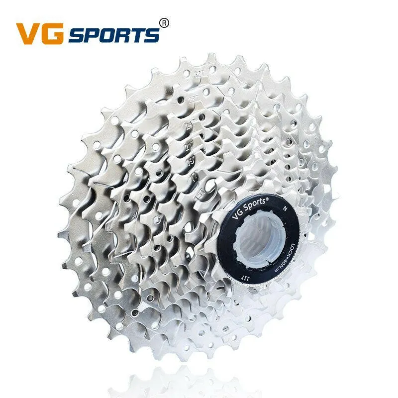 VG Sports 8 9 10 11 Speed Velocidade Bicycle Freewheel Road Bike Sprocket Cassette 9v 10v 11v EL Bike Chain Quick Link Tool Set
