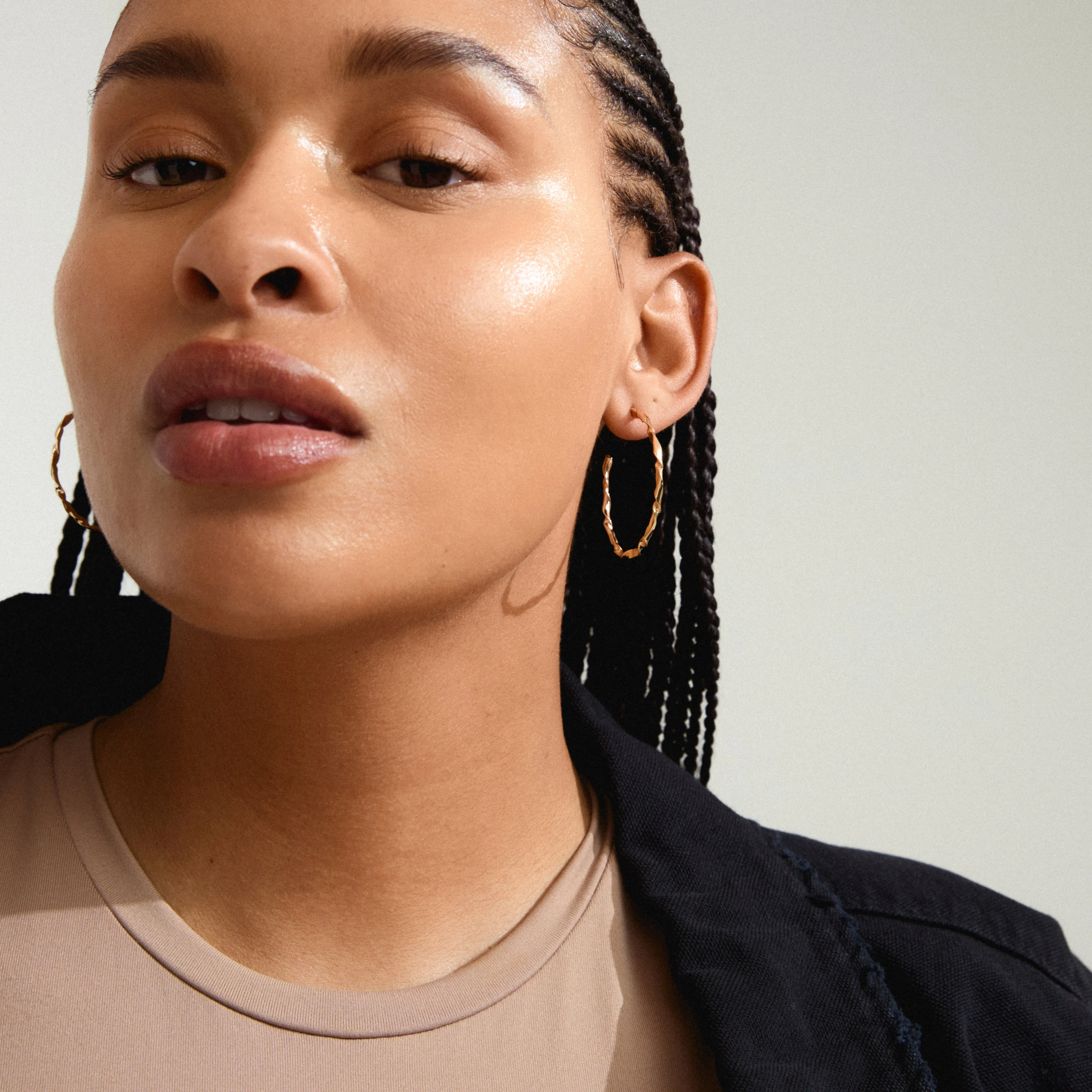WYATT earrings gold-plated
