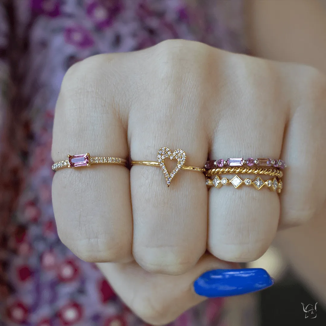 Yellow Gold Rope Band